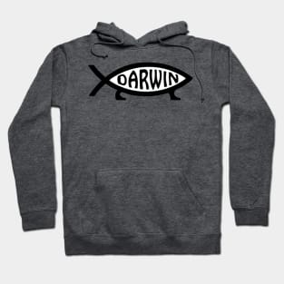 Darwin Fish Hoodie